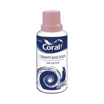 Corante Liquido Base água, Violeta, 50 Ml, Coral Corante Liquido Base água, Violeta, 50 Ml, Coral
