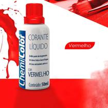 Corante liquido c/alto poder de tingimento 50ml - CHEMICOLOR