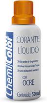 Corante Líquido Chemicolor Alto Poder de Tingimento 50Ml Cor:Ocre