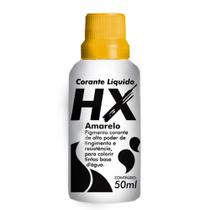 Corante liquido hx amarelo 50ml - hidracor