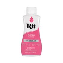 Corante líquido para tecido Rit Dye Fuchsia 240 mL (1 pacote)