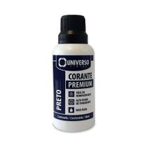 Corante Líquido Preto 50ml 12 Unidades Universo
