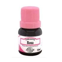 Corante Liquido Rosa 10ml Arcolor Corante Liquido Rosa 10ml Arcolor