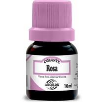 Corante Líquido Rosa 10ML CX com 12 Corante Líquido Rosa 10ML CX com 12