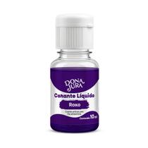 Corante Liquido Roxo 10ml Corante Liquido Roxo 10ml
