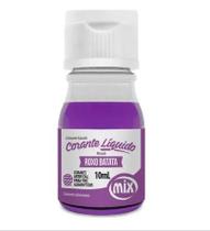 Corante Liquido Roxo Batata 10ml Mix Corante Liquido Roxo Batata 10ml Mix