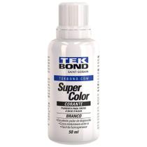 Corante Líquido Super Color Branco de 50ml - 23001007000 - TEKBOND