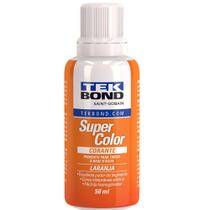 Corante Líquido Super Color Laranja de 50ml - 23001007600 - TEKBOND