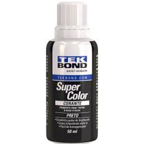 Corante Líquido Super Color Preto de 50ml - 23001007200 - TEKBOND