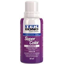Corante Líquido Super Color Violeta de 50ml - 23001007700 - TEKBOND