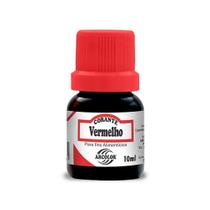 Corante Liquido Vermelho 10ml - Arcolor Corante Liquido Vermelho 10ml - Arcolor