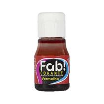 Corante Liquido Vermelho 10ml Fab