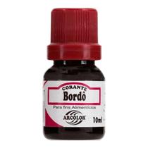 Corante Liquido Vermelho Bordo 10ml - Arcolor