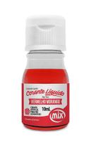 Corante liquido vermelho morango 10ml Mix Corante liquido vermelho morango 10ml Mix