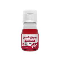 Corante Liquido Vermelho Natal 10ml Mix