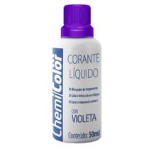 Corante Líquido Violeta 50ml - 680476 - CHEMICOLOR