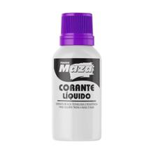 Corante Líquido Violeta Bisnaga 50ml Maza Corante Líquido Violeta Bisnaga 50ml Maza