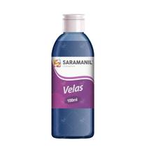 Corante Líquido Violeta Saramanil Velas Anilina A Óleo 100Ml