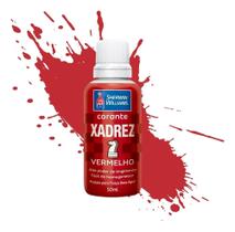 Corante Líquido Xadrez 50mL Vermelho Sherwin Willians
