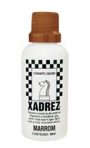 Corante Líquido Xadrez Marrom 50 g com 12 - Sherwin Corante Líquido Xadrez Marrom 50 g com 12 - Sherwin