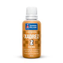 Corante líquido xadrez para tintas acrilicas ocre 50ml
