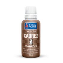 Corante líquido xadrez para tintas cor marrom 50ml