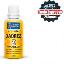 Corante Líquido XADREZ Para Tintas Varias Cores Parede Bisnaga 50ml