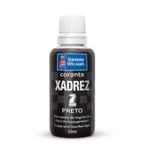 Corante Líquido XADREZ Para Tintas Varias Cores Parede Bisnaga 50ml