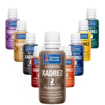 Corante Líquido Xadrez Sherwin Williams Tintas Bisnaga Pigmento Varias Cores Parede Base Dágua 50ml