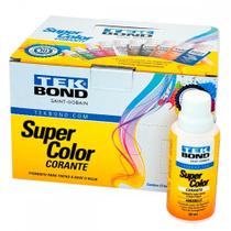 Corante Para Tinta Tekbond Amarelo (50Ml) . / Kit C/ 12 Peças