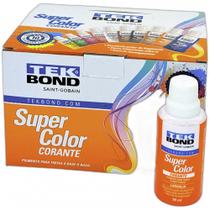 Corante Para Tinta Tekbond Laranja (50Ml) - Kit C/12 Peca