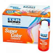 Corante Para Tinta Tekbond Laranja (50Ml) . / Kit C/ 12 Peças