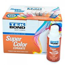 Corante Para Tinta Tekbond Ocre 50Ml . / Kit C/ 12 Peças