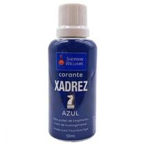 Corante Para Tinta Xadrez Azul (50Ml) ./ Kit Com 12 Peças