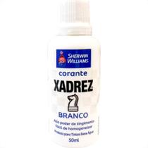 Corante Para Tinta Xadrez Branco (50Ml) - Kit C/12 Pecas