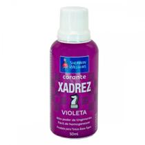 Corante Para Tinta Xadrez Violeta (Lilas) (50Ml) . / Kit C/ 12 Peças
