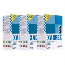 Corante Pigmento Pó Xadrez 250g Kit C/3 Varias Cores