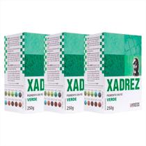 Corante Pigmento Pó Xadrez 250g Kit C/3 Varias Cores