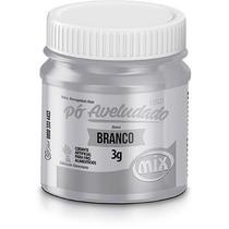 Corante Po Branco Fosco Aveludado 3g Mix