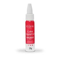 Corante Rosa Chiclete Liquid Gel 25g Iceberg Chef Original