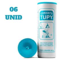 Corante Roupa E Tecidos Tupy Diversas Cores 45g - 6 Unidades