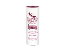 Corante Sintexcor Guarany 40g - Cor 61 Vinho para Materiais Acrílicos