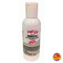 Corante Soft Gel 150g Branco Leite Corante para Bolo MIX