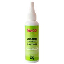 Corante Soft Gel 60g Verde Limão - Mago