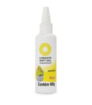 Corante Soft Gel Amarelo 60g Mago Corante Soft Gel Amarelo 60g Mago