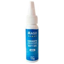 Corante Soft Gel Concentrado 15g Azul - Mago