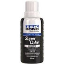 Corante tekbond preto - 50ml - kit c/ 12 un.