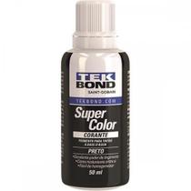 Corante Tekbond Preto 50Ml - Kit C/12 Unidades