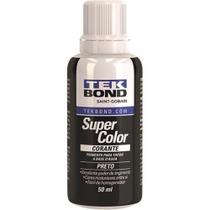 Corante Tekbond Preto 50Ml ./ Kit Com 12 Unidades