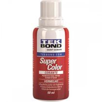Corante Tekbond Vermelho 50Ml . / Kit C/ 12 Unidades
